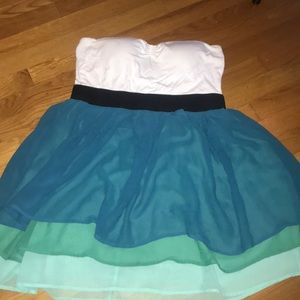 Strapless layered dress Wet Seal